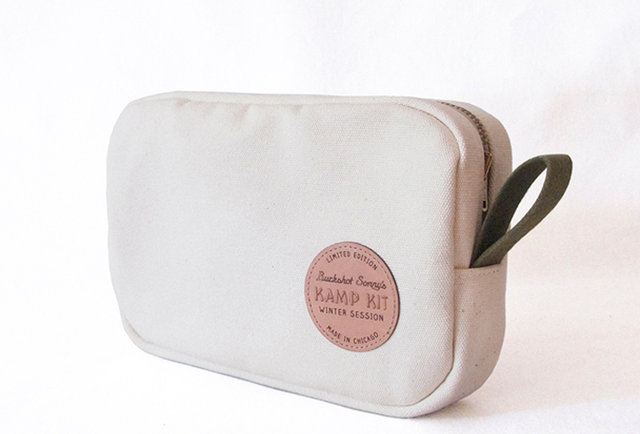 A nostalgic dopp kit from Buckshot Sonny's and Winter Session