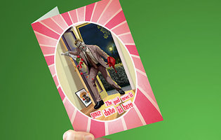 Zombie Valentine's Day Cards
