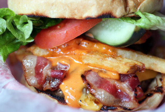FiDi pub's lineup: now featuring, like, infinity burgers