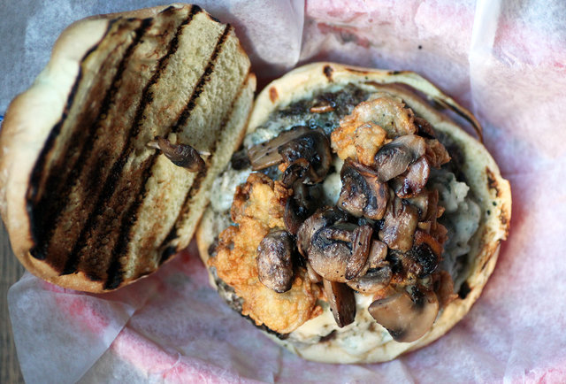 FiDi pub's lineup: now featuring, like, infinity burgers