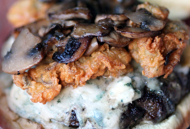 FiDi pub's lineup: now featuring, like, infinity burgers