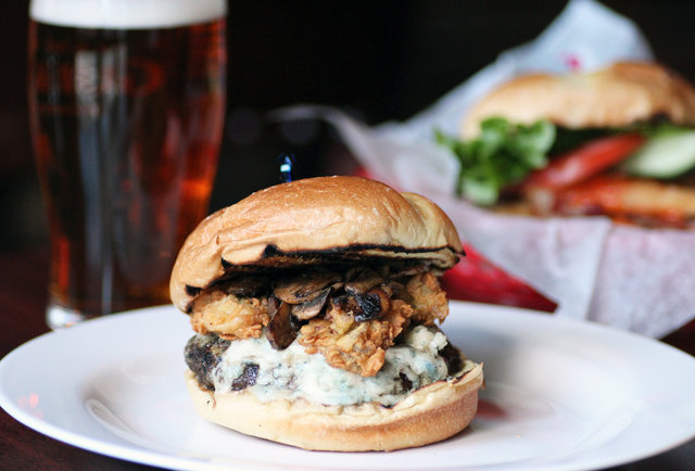 FiDi pub's lineup: now featuring, like, infinity burgers