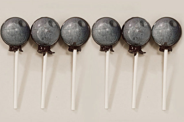 Destroy planets or just your molars with these Vader-approved pops