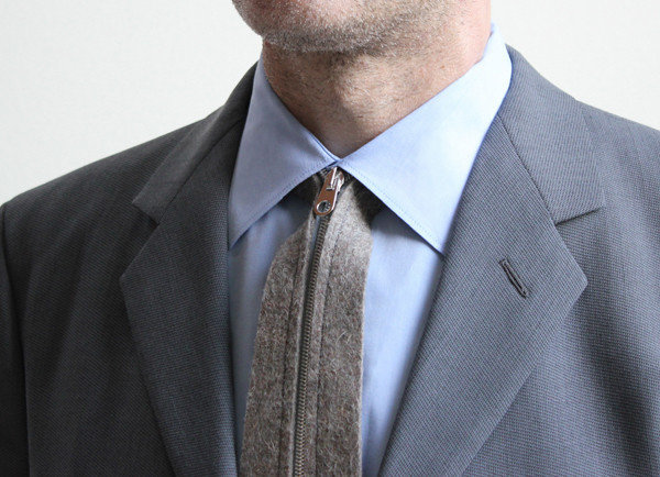 Zip-Up Tie