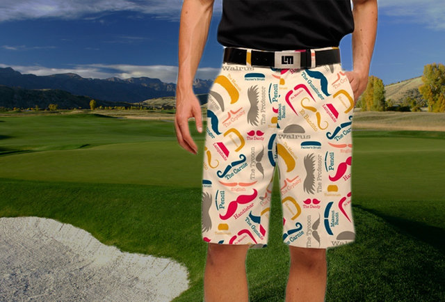 Loudmouth Golf's Mustache Open Line