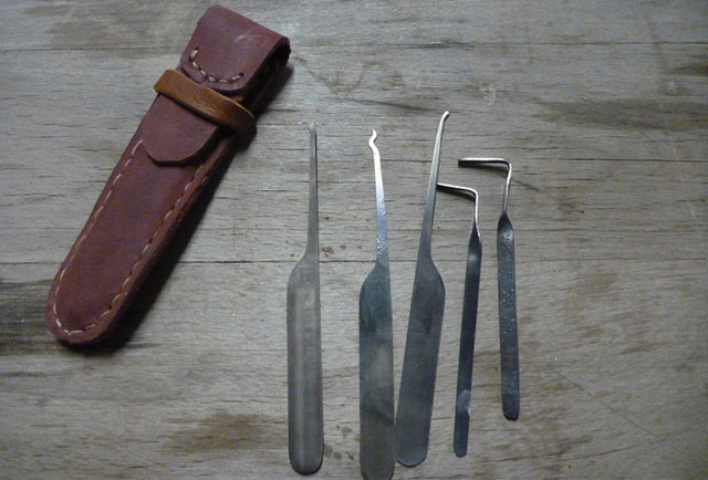 Handmade Lockpick Set