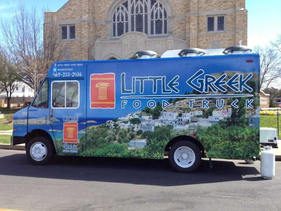 Little Greek Food Truck Eat Thrillist Dallas