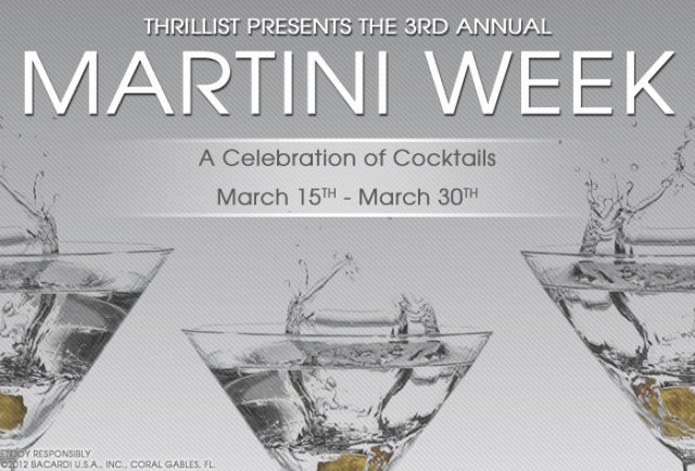 You’re Invited: Thrillist’s Third Annual Martini Week