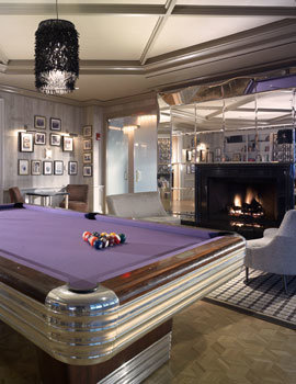 The Chelsea hotel's swimming pool nightclub