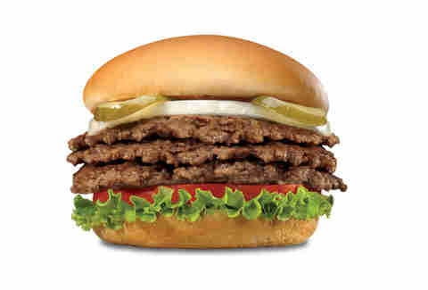 Steak N Shake Triple Steak Burger