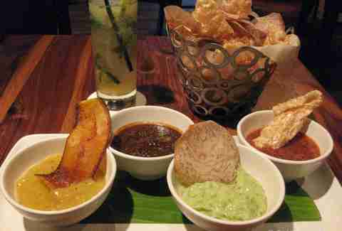 Salsas from Alma Cocina in Atlanta