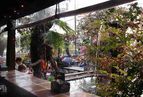 Outdoor space at Tiajuana Garage in Atlanta