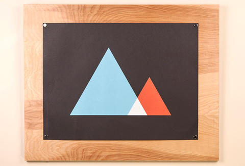 a cheaper way to hang art with OpenFrame