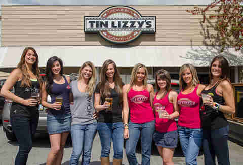 Waitresses at Tin Lizzy's in Atlanta