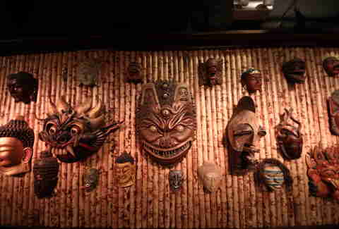 Jekyll & Hyde interior - masks