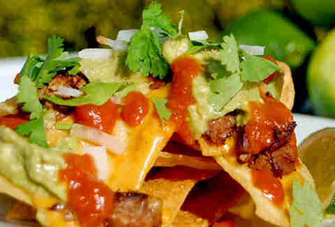 Cheeseburger Nachos at Pure Tacos in Center City