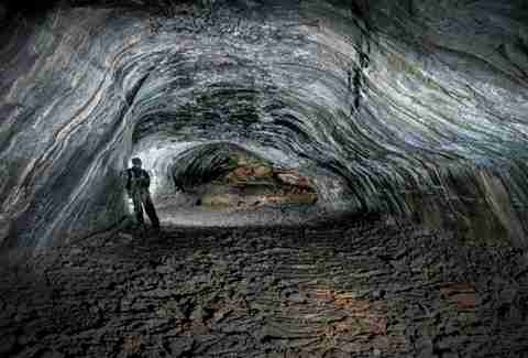 lava tunneling at ION Iceland
