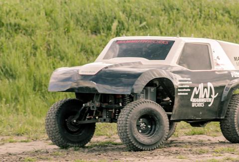Shot of Mammuth's front end