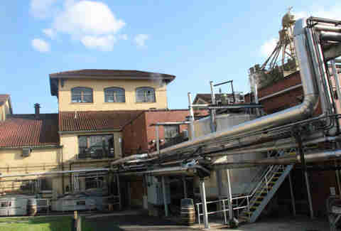 The architecture at Four Roses distillery