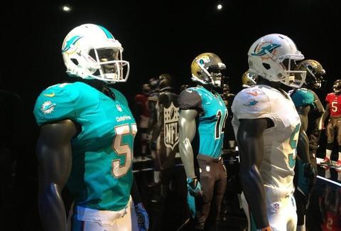 Miami Dolphins new uniforms