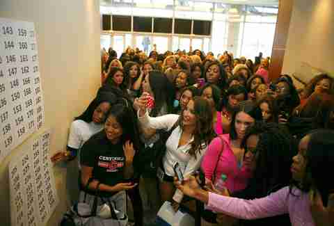 Miami Dolphins Cheerleader Tryouts
