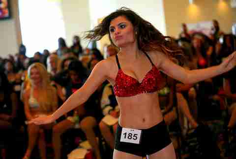 Miami Dolphins Cheerleader Tryouts