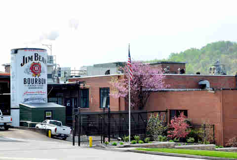 Outside Jim Beam's American Stillhouse