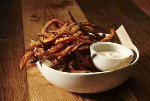 Sweet potato fries at Pono burger, Santa Monica