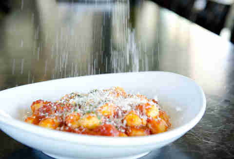 Pasta at Bencotto in San Diego.