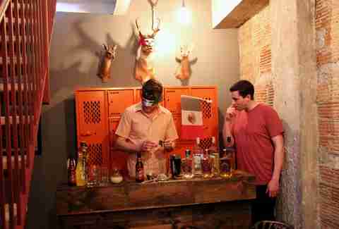 Bailout boys thinking through drink-making