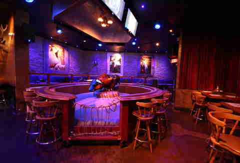 The back room at Buck Wild's, Los Angeles