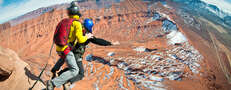 Apparently you no longer need experience to B.A.S.E jump off of a f***ing cliff