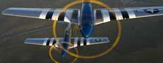 Get behind the wings of these authentic WWII warplanes