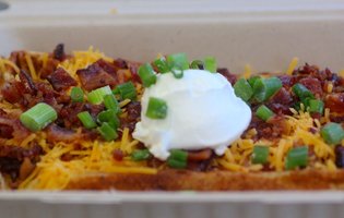 Eat This: The Loaded Potato Waffle at Waffle Wagon 