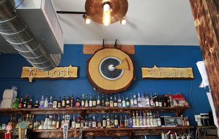 Golden Girls-inspired cocktails in an arty garage