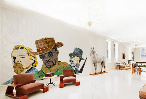 Django Unchained mural