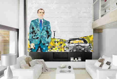 Skyfall mural