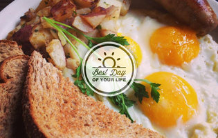Where would you eat breakfast on the most perfect day ever?