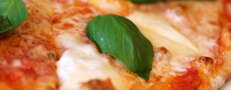 A freshly baked pizza in 150 seconds
