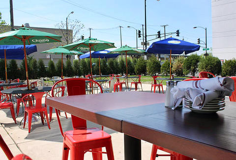 Park Tavern's outdoor patio