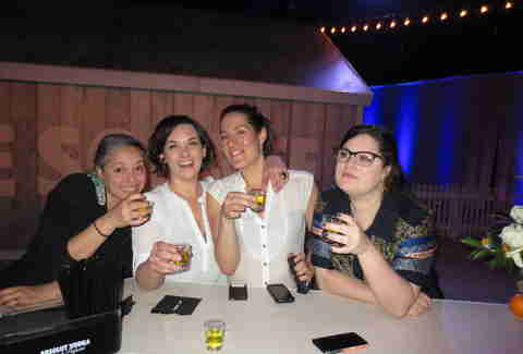 Dutch Kills' Karin Stanley, Clover Club's Ivy Mix, Death and Co's Eryn Reece, and Drinksat6's Lynnette Marrero