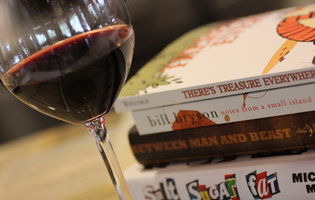Barnes & Noble meets a wine cellar
