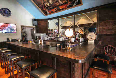 Upstairs bar at Pozo Mercado, Dallas TX