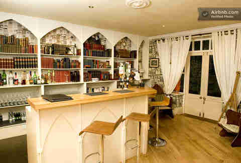 Airbnbest: Augill Castle Bar