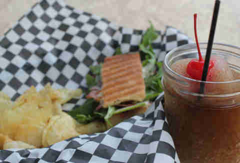 Jack and Coke Slushies at Victory Sandwich