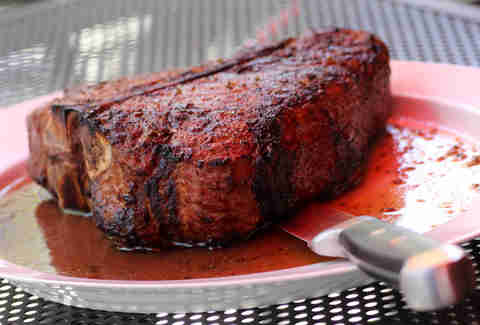 48 oz prime T-bone at Centro Ristorante in River North