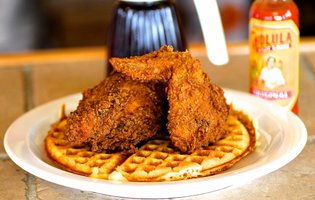 The late-night fried chicken and waffles the Hamptons desperately needed