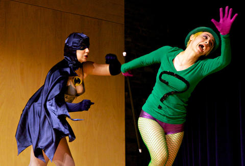 Batman burlesque at Gorilla Tango