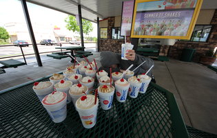 Watch our editor taste-test EVERY SINGLE Sonic shake and slowly go mad