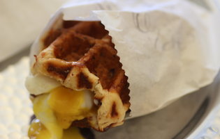A waffle to end all waffles: The Maple-Bacon-Egg